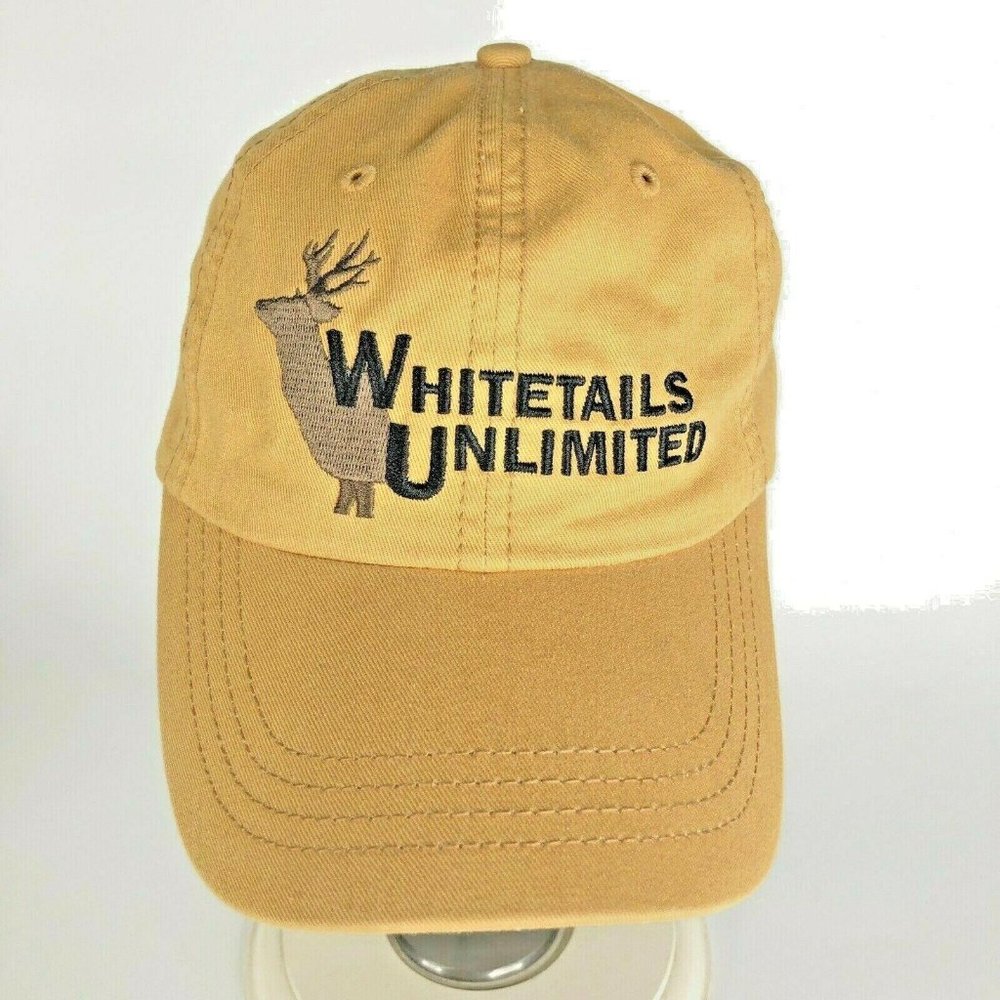 Whitetails‎ Unlimited Hat Deer Hunting Strapback